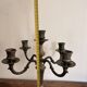 Candelabrum 5 Lights Bronze Brass Louis XVI Neoclassical Style