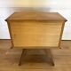 Vintage 1950s Nightstand – Compass Legs & Fluted Front