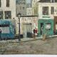 Lively street Jacques Bouyssou Oil on canvas