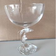 Luminarc champagne glass, Dolphy model, 1970
