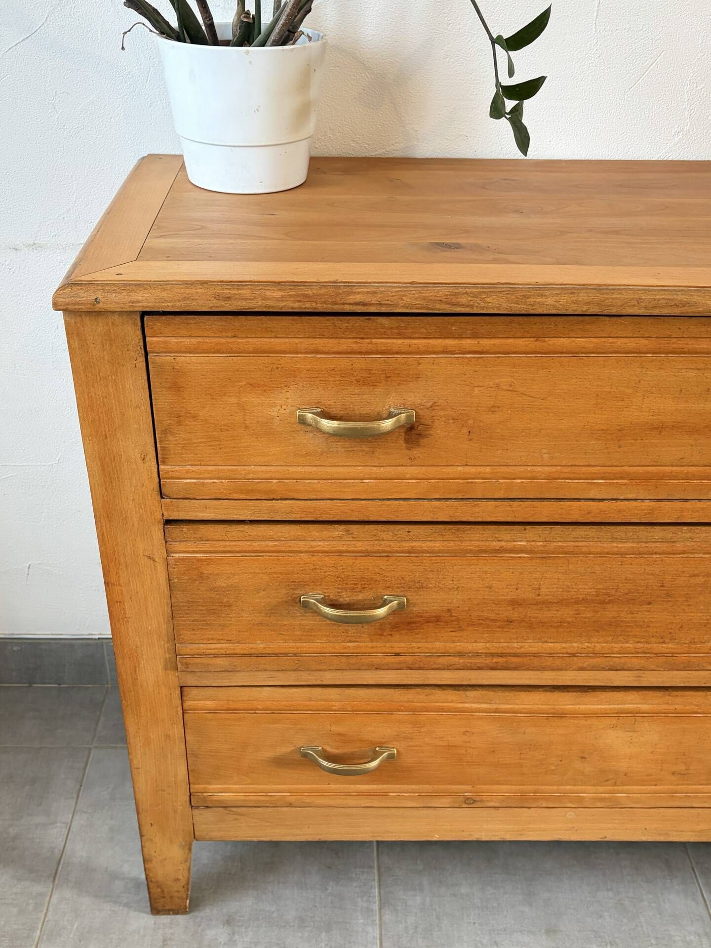 Commode vintage en chêne des années 60