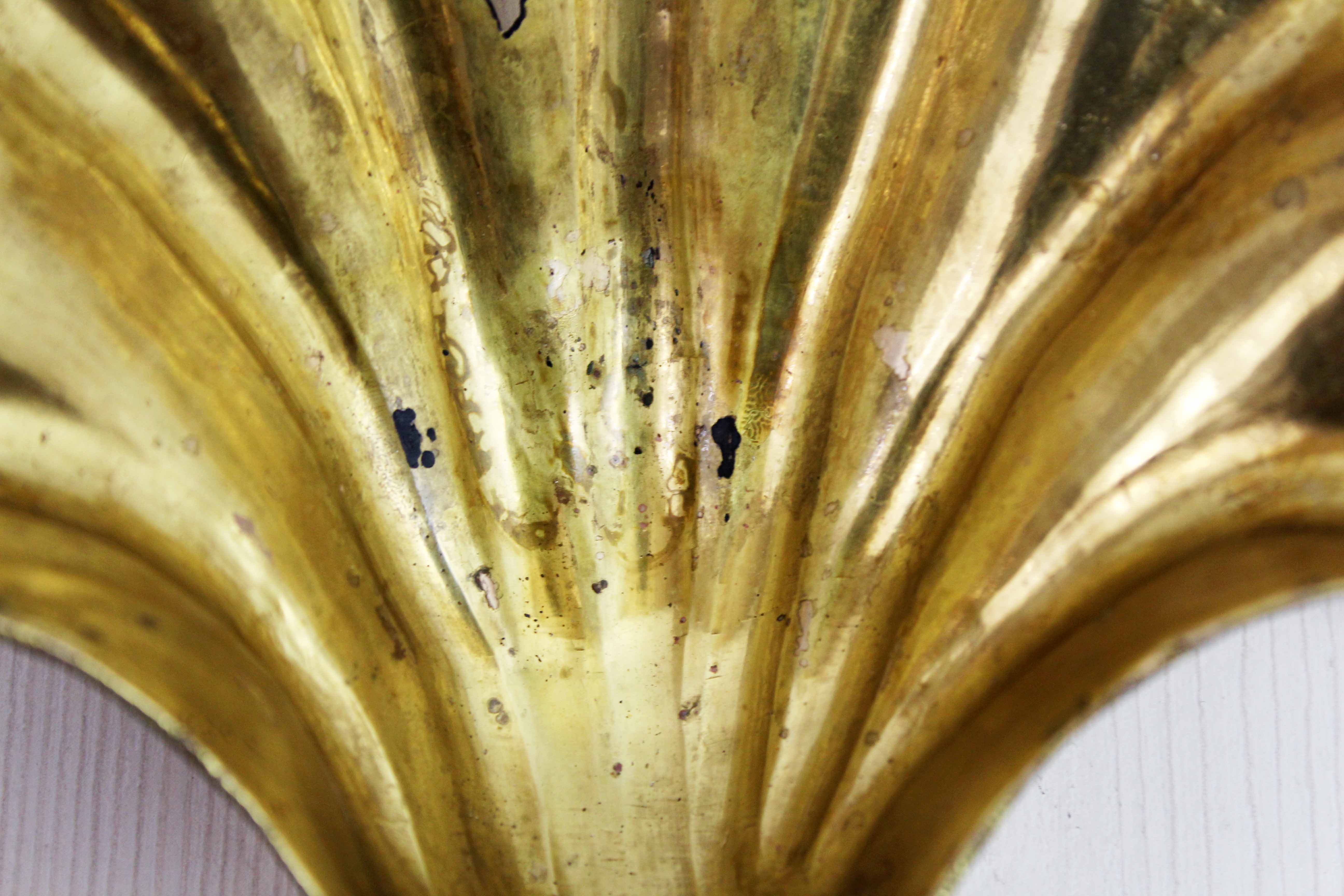 Empty brass "shell" pocket