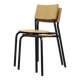 Chaise SSD de marque Tiptoe en métal et en bois