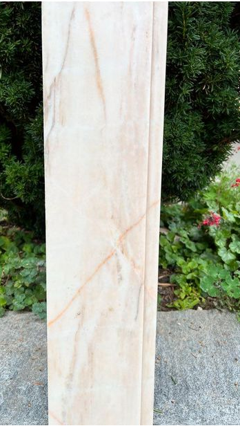 Marble radiator shelf