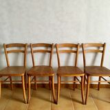4 vintage bistro chairs