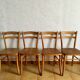 4 chaises bistrot vintage