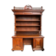 Bibliothèque-bureau dans le style Henri II