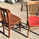 Pair of bistro chairs