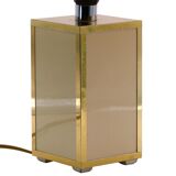 Vintage lacquered bedside lamp