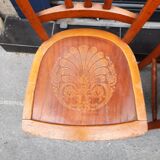 Pair of vintage bistro chairs