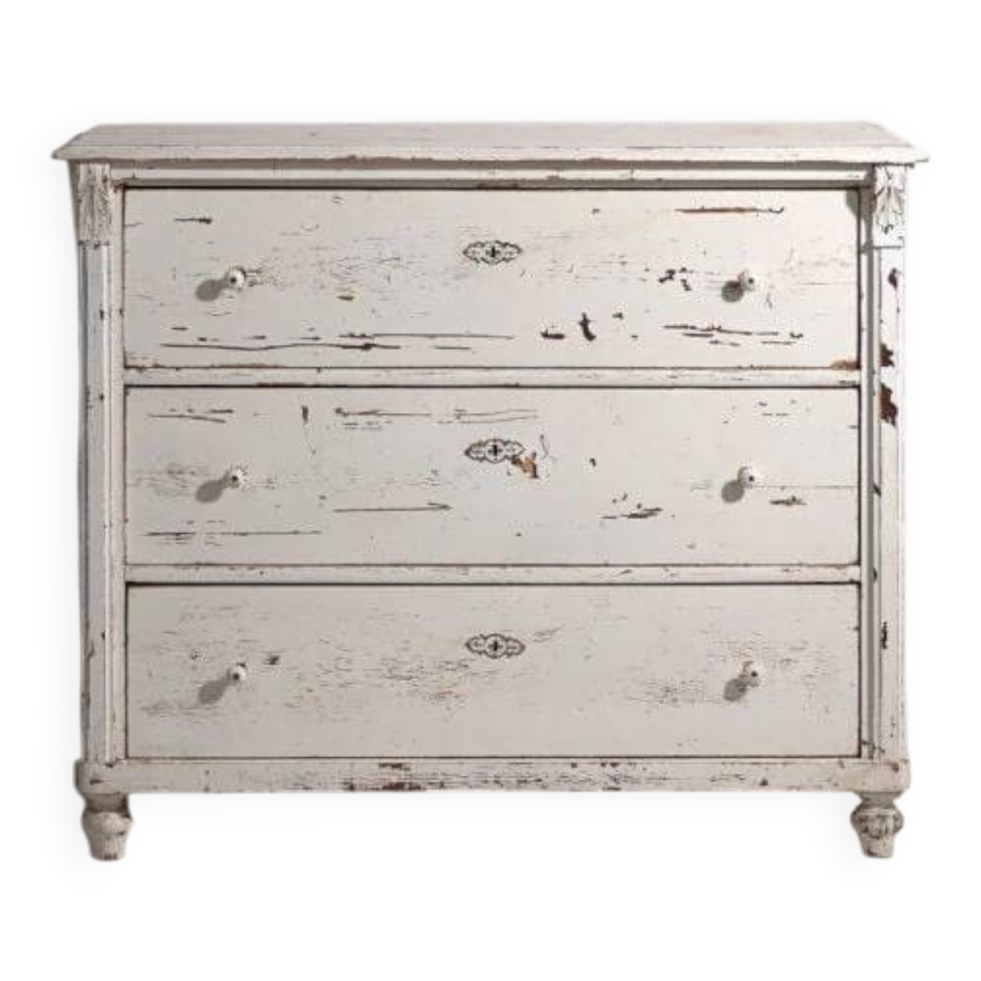 Antique white chest of drawers (c.1920)