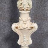 Porte-manteau Vénitien, de style Rococo/Louis XV, en bois laqué