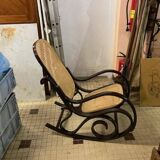 Wooden rocking chair