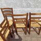 4 chair Georges Robert 50s