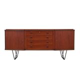 Teak sideboard, Danish design, 1970s, production: Denmark