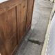 Old beige patina buffet