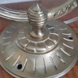 Art deco bronze wall lamp
