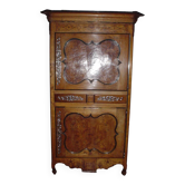 Standing man Louis XV in solid elm