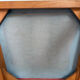 Bridge Vintage Armchair – Curved Design & Red Vinyl – 1950