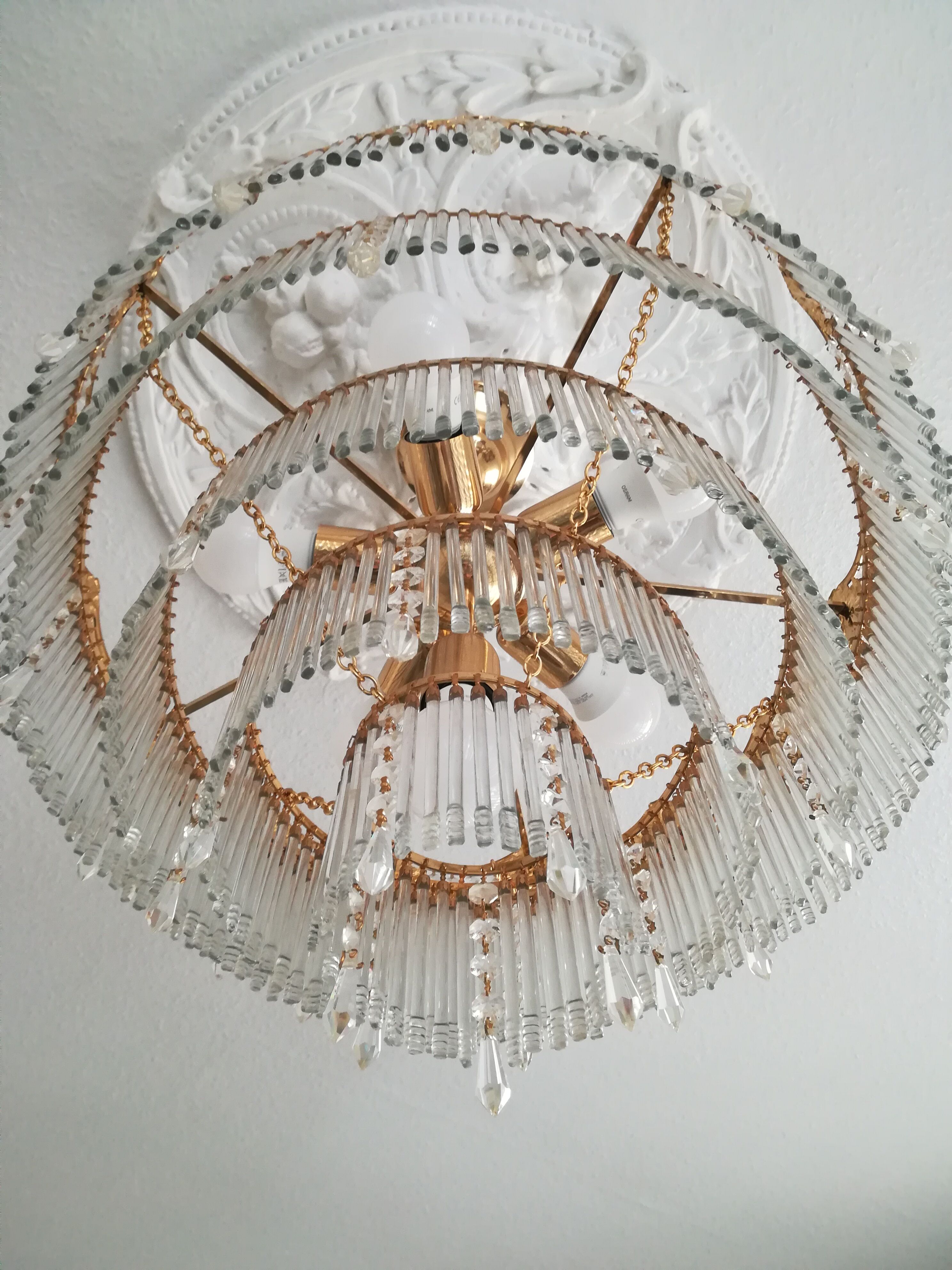 Cascade chandelier