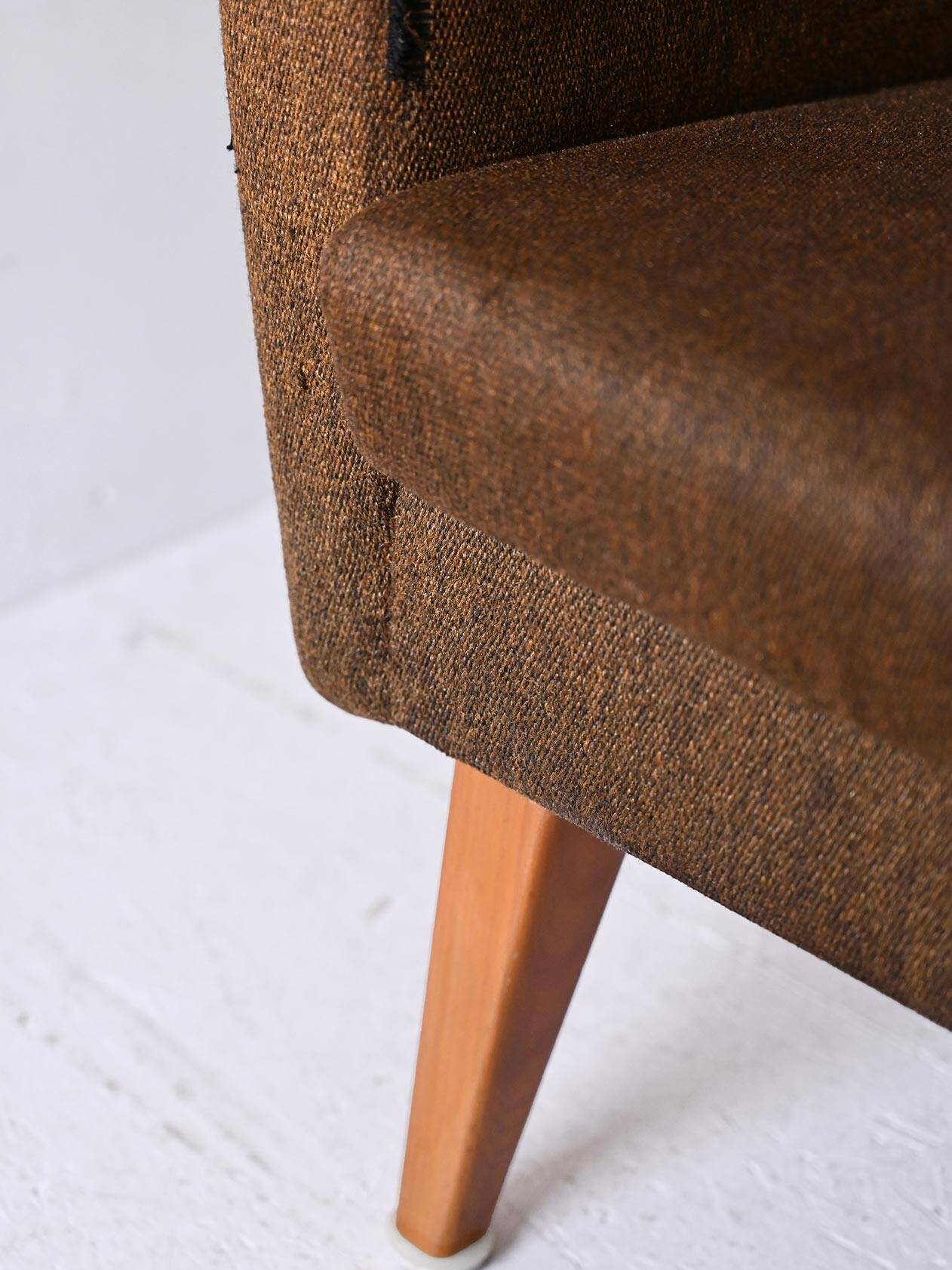 Vintage Scandinavian armchair with original fabric