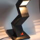 Zig Zag desk lamp by Shui Shan for Elite Lighting, 1980s