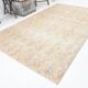 5x8 Shades Of Pale Orange Classic Turkish Vintage Rug, 140x238Cm SK 2296
