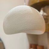 Minimalist suspension cloud Japanese wabi sabi white - d30 cm