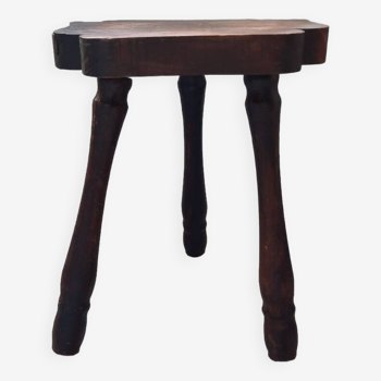 Tabouret tripode, porte plante