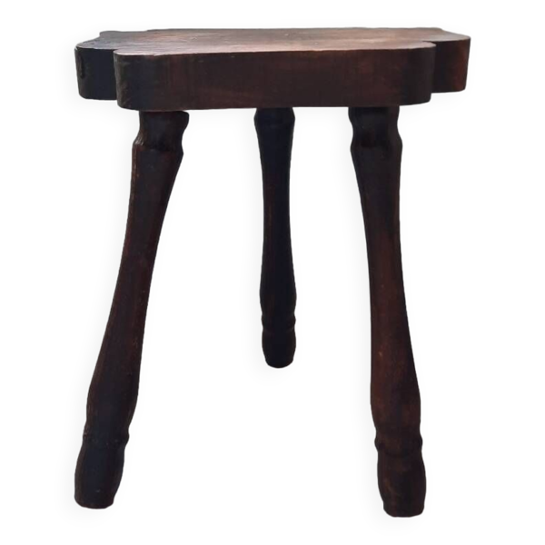 Tabouret tripode, porte plante