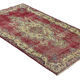 Anatolian handmade vintage rug 206 cm x 115 cm