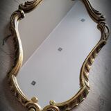 Wooden gilded mirror 51x31