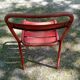 Série de 8 chaises Tolix rouge