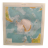 Une carte géographique issue atlas quillet 1925 carte : pôle sud