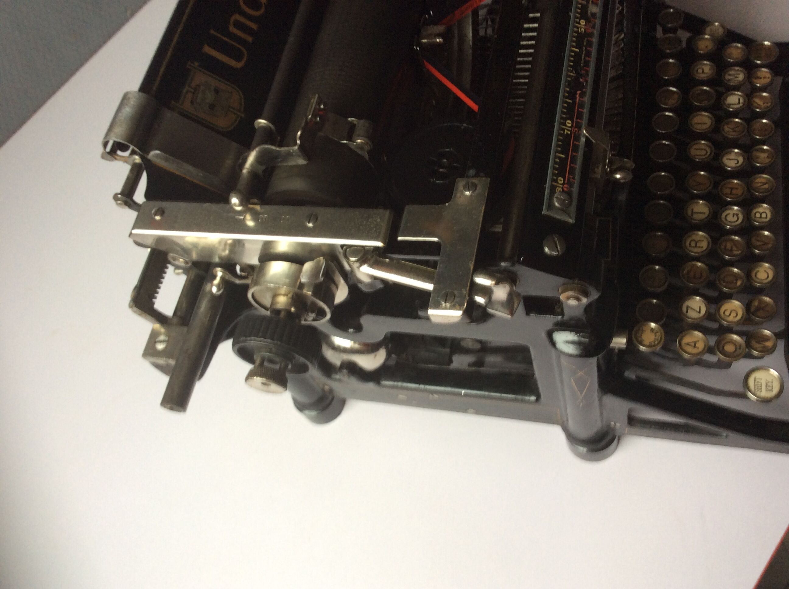 Typewriter old Underwood No. 5