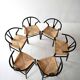 Set of 6 CH24 chairs by Hans Wegner