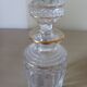 Antique bottle, in St Louis crystal