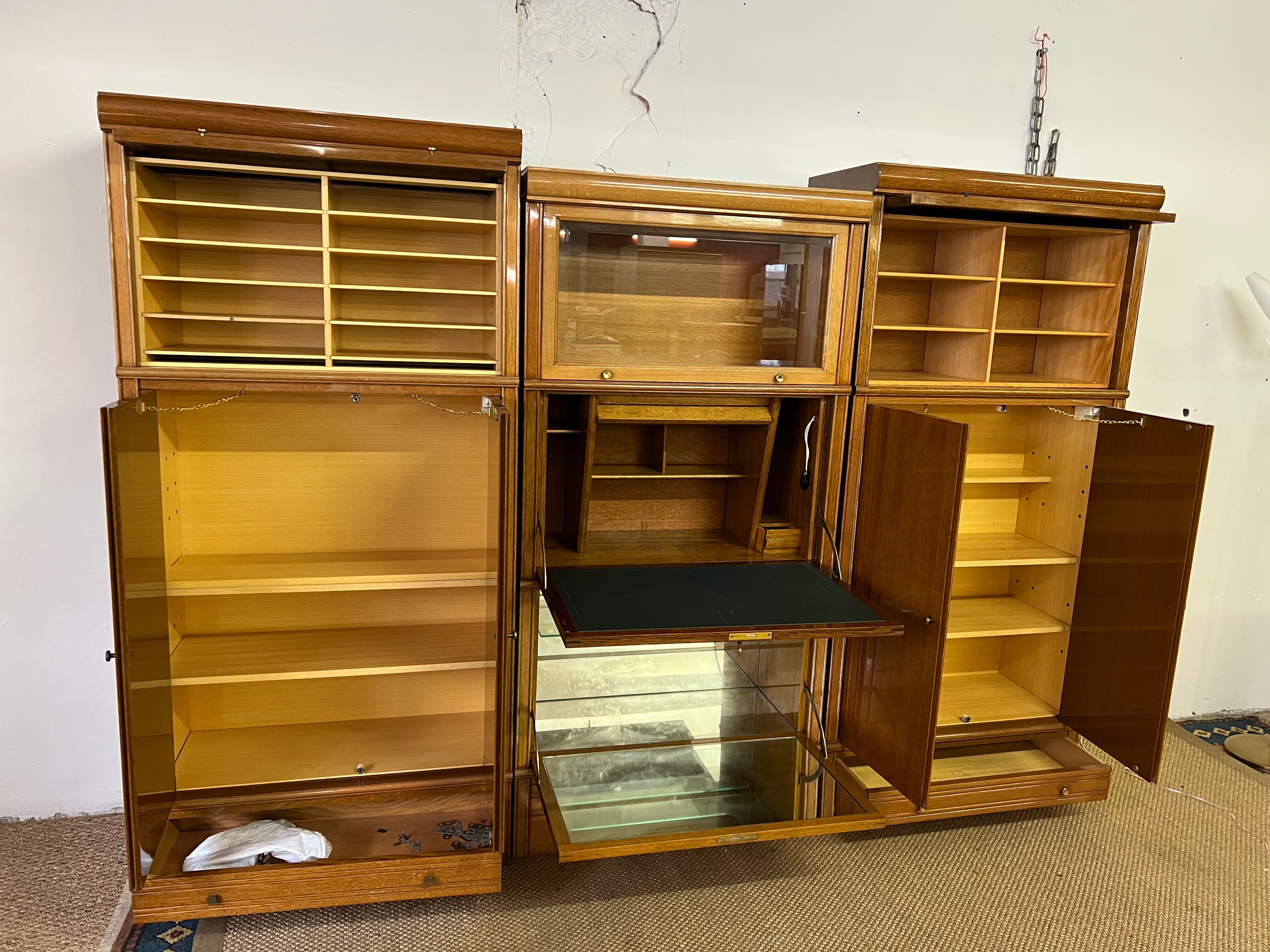 Modular bookcase cabinet MD