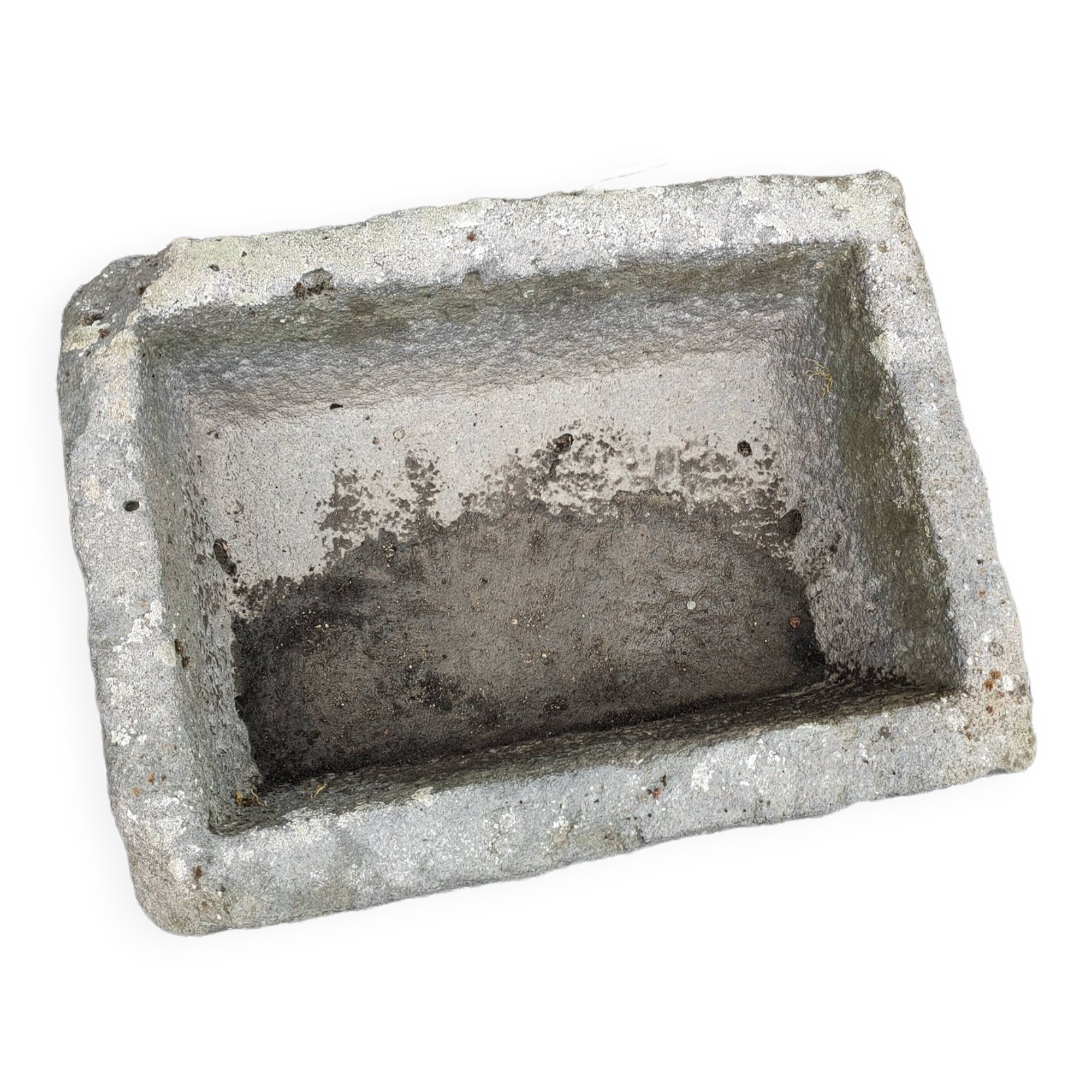 Blue stone tray cut 19th century