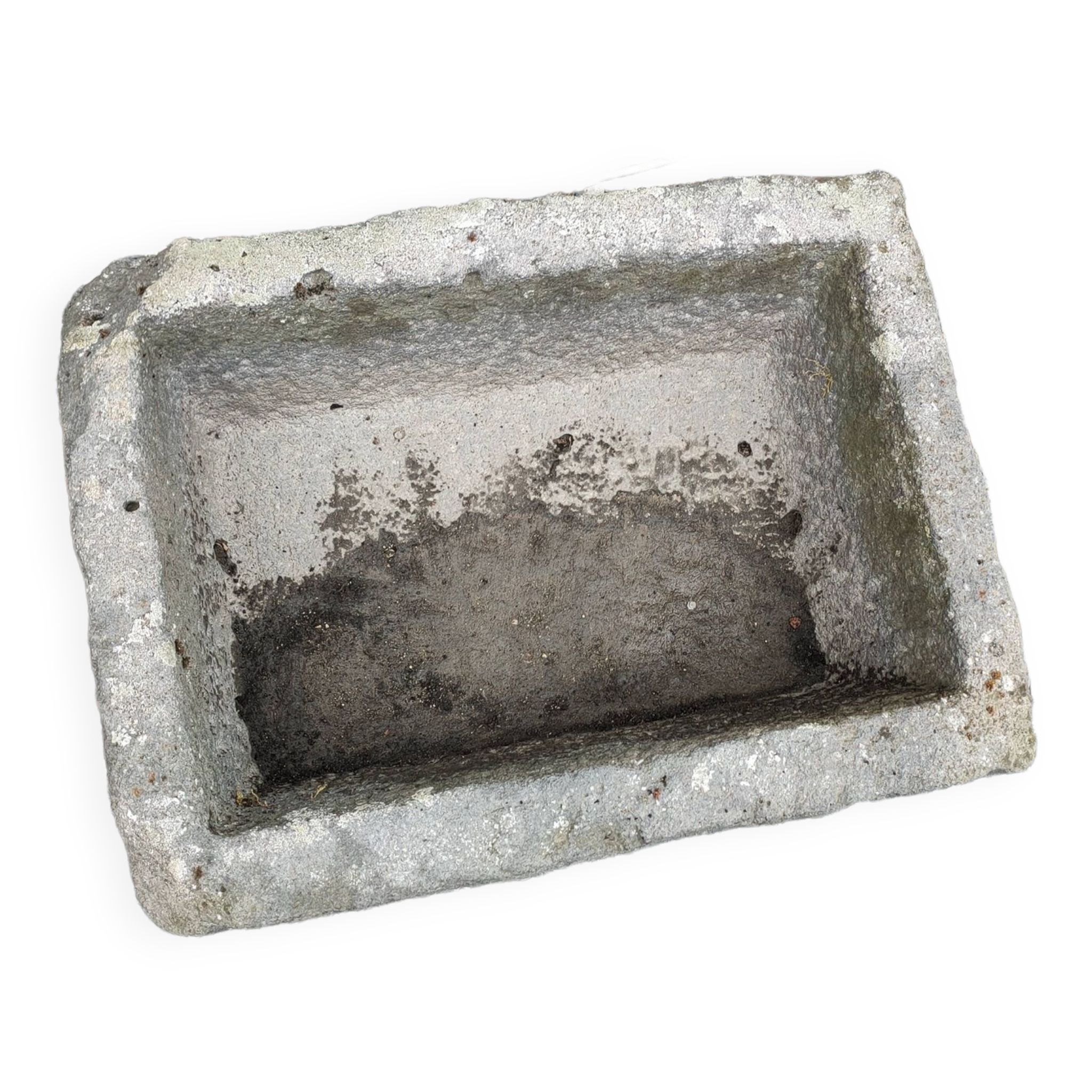 Blue stone tray cut 19th century