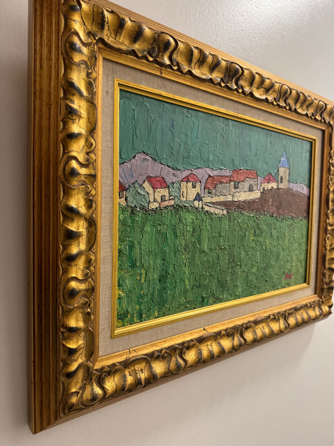 Post-Impressionist landscape painting