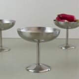 Set of 6 GD stainless steel ice cream cups