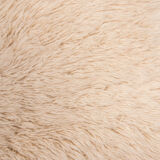 Nude flokati carpet 180 x 120cm