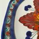 Hand painted plate Ceramica La Maga (Santo Stefano di Camastra)