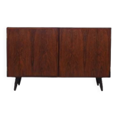 Meuble en palissandre, design danois, années 1970, fabricant : Omann Jun
