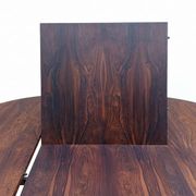 Table à manger Jorge Zalszupin ronde extensible palissandre jacaranda 1960