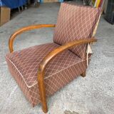 2 fauteuils art deco 1940 anciens a restaurer