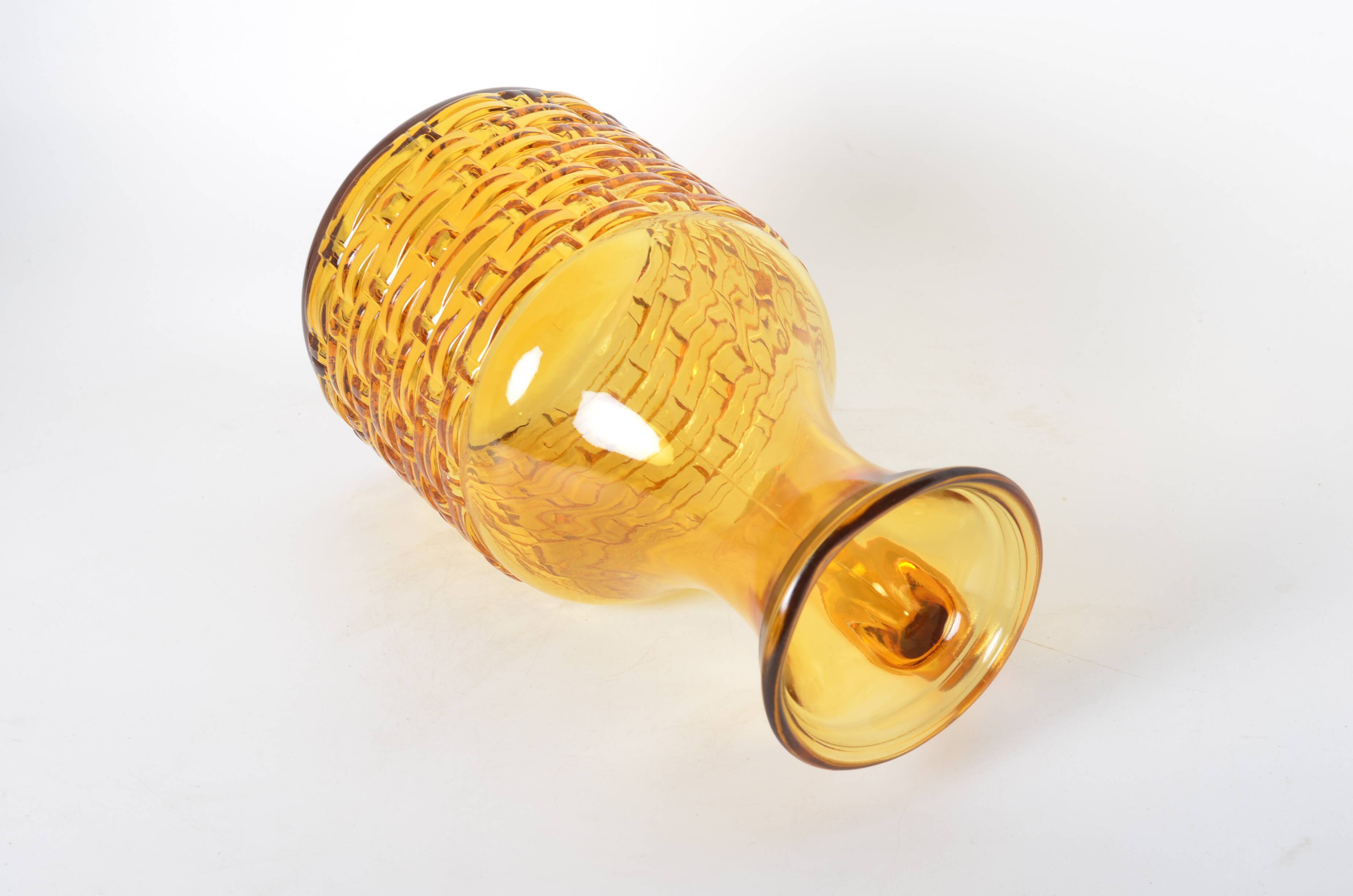 carafe verre ambré