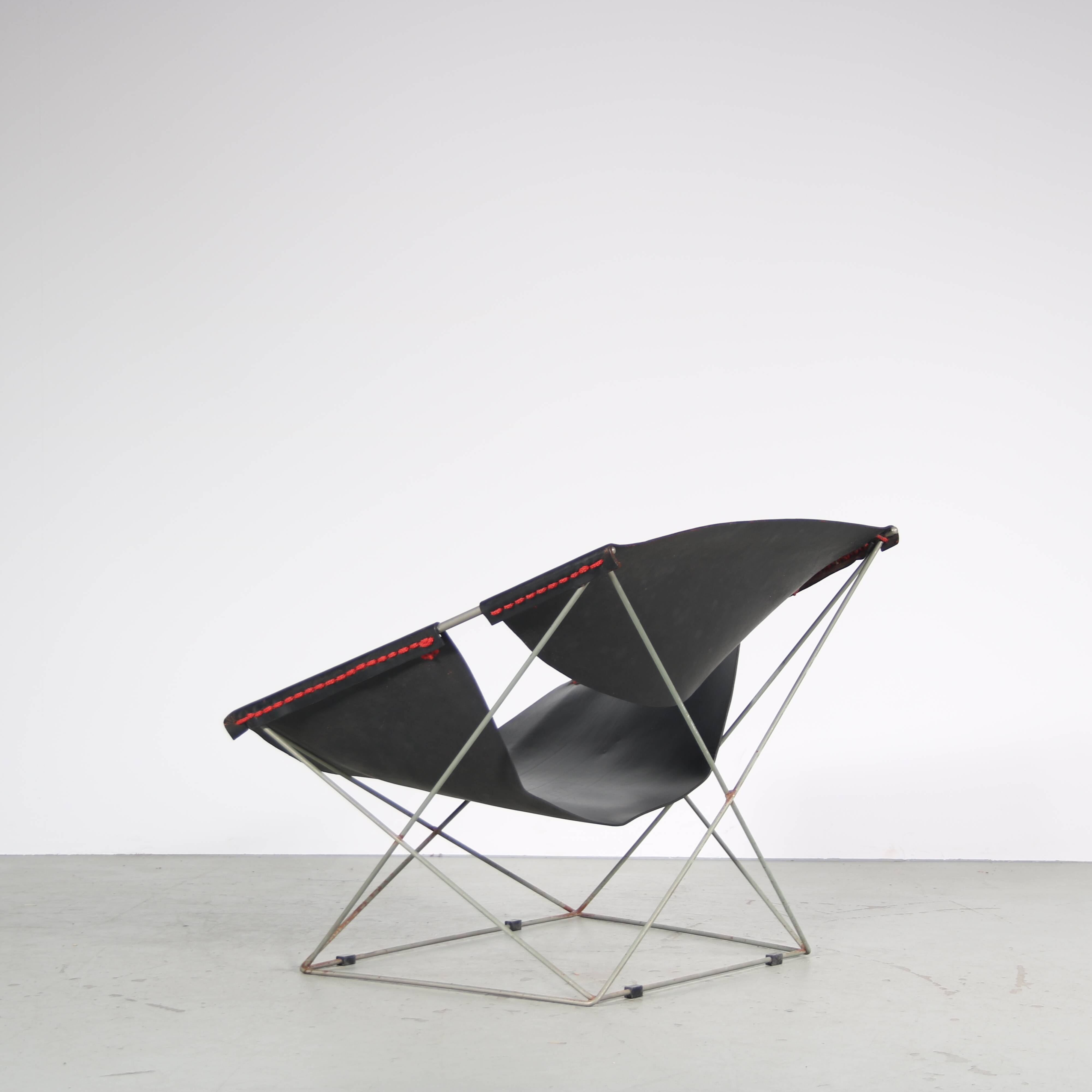 Pierre Paulin F675 “Butterfly” Chair by Artifort, Netherlands 1960