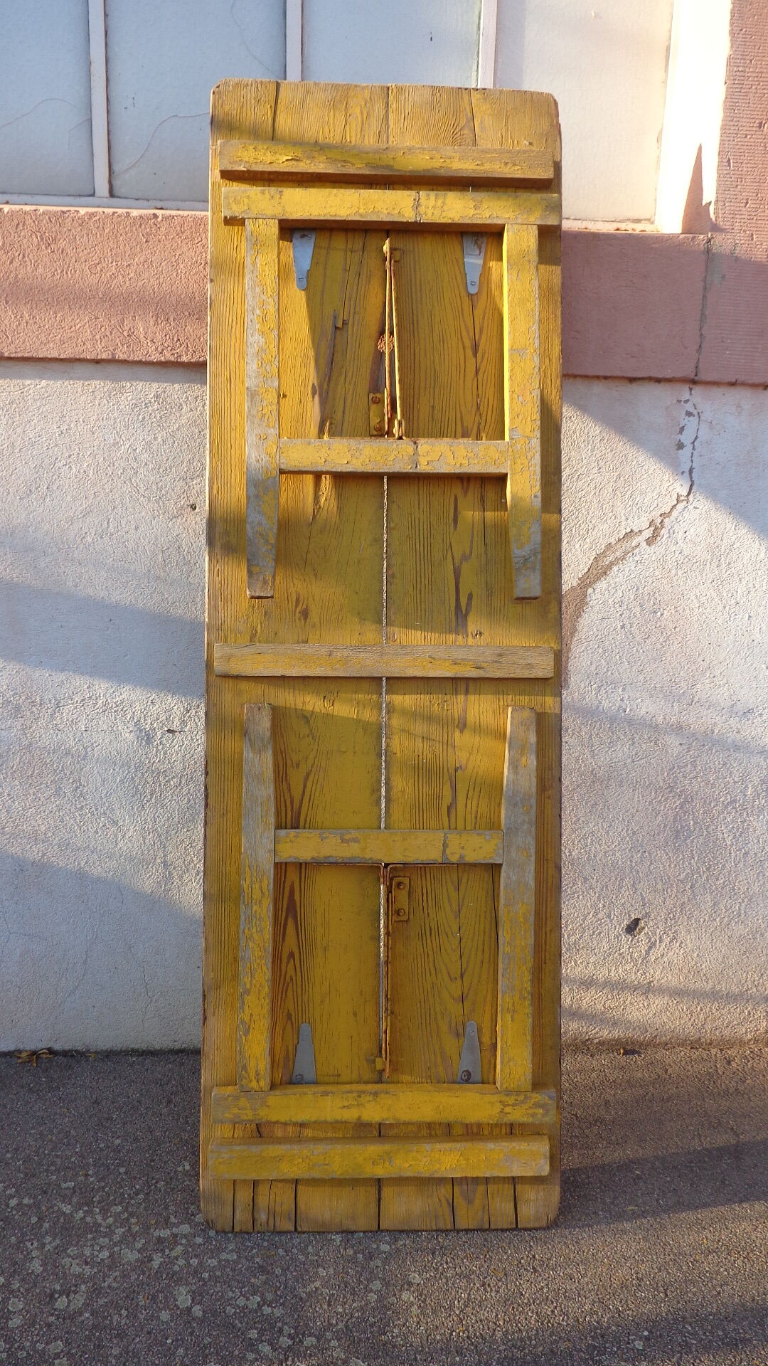 Skated brewery table